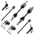 LaCrosse Century Tie Kit Chevy Regal - Joints CV Front Axle Inner Intrigue, Allure Outer Axles Monte Shafts for Impala 2 CV 2 Lower Buick Axle & Ball Prix Detroit Carlo 4 Grand Rods Olds Pontiac