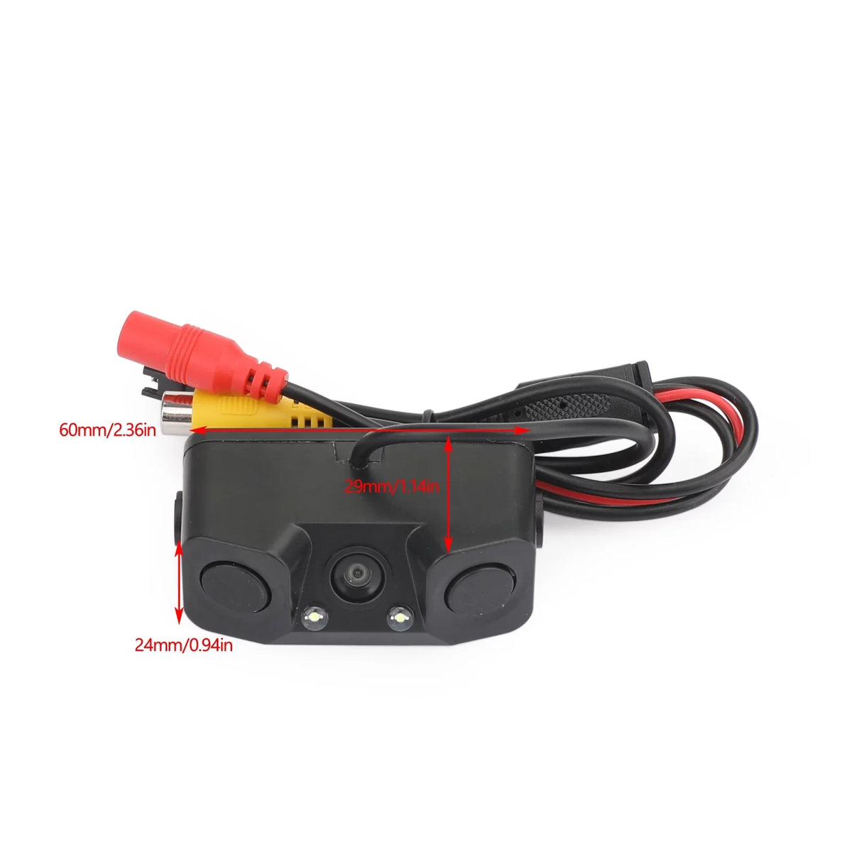 3in1 Camera Rear Parking Backup Camera Car Sensor View Reverse 170° Radar