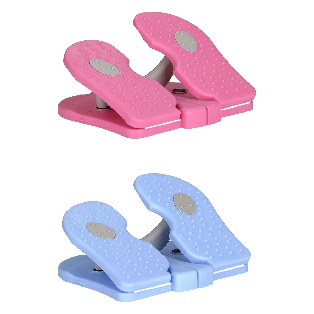 Stepper, Stepper, Bedroom Fitness Foot and Room Home Tabletop Blue Climber Workouts Machine Office Folding 2pcs Pink under Training Living