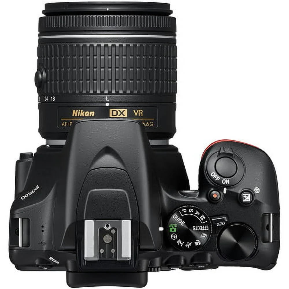 24.2MP Camera D3500 - 12PC DSLR Bundle Nikon 1590 VR Lens 18-55mm Accessory with