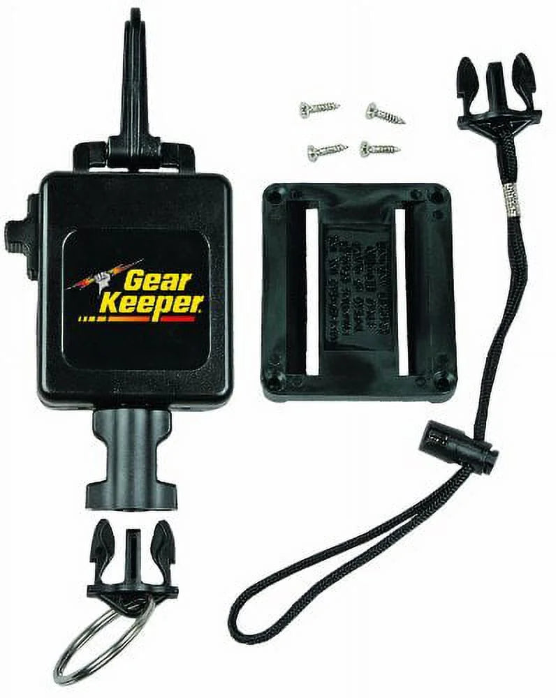 Keeper Retractor Deluxe Aqua Gear Snap Locking Clip