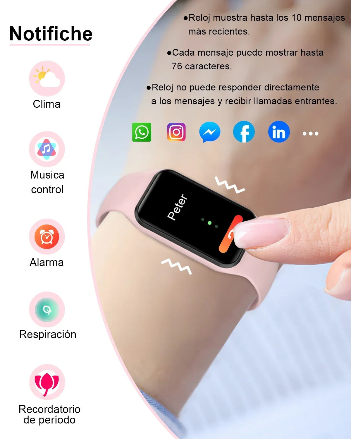 Tracker Calorie 1.47 Sports Modes iOS,Pink for 24 IP68 Watch Android HD Smart Waterproof, Men Compatible and Women with Pedometer, - , Screen,with Inch Fitness