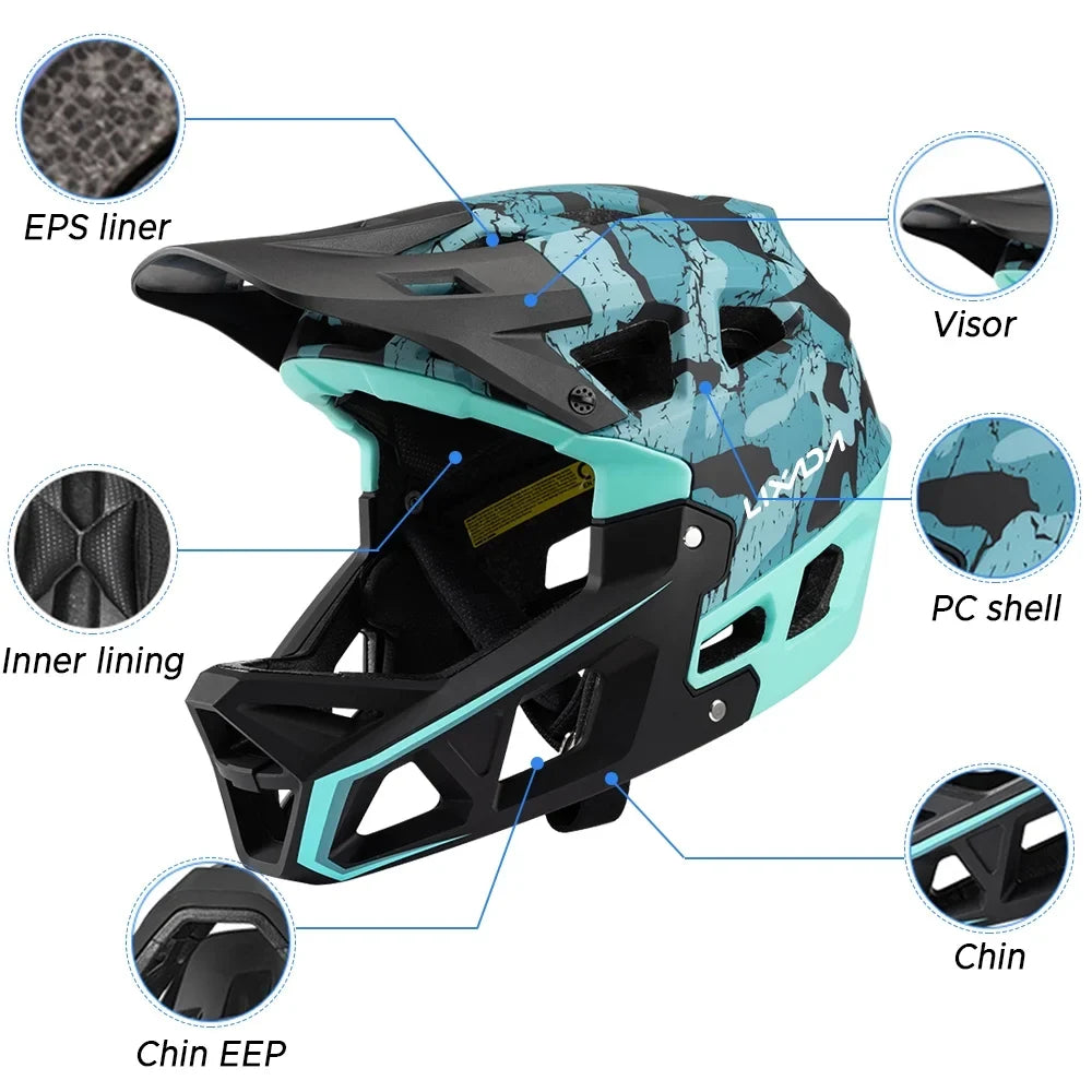Off – And 59 Over Downhill Downhill Head Bike – Circumference Circumferences 59 headgear,31 Mtb Of Mountain Men/women Bike Circumferences 59 Head Tomshoo Helmet Over Safety Mtb Head Of Visor Helmet