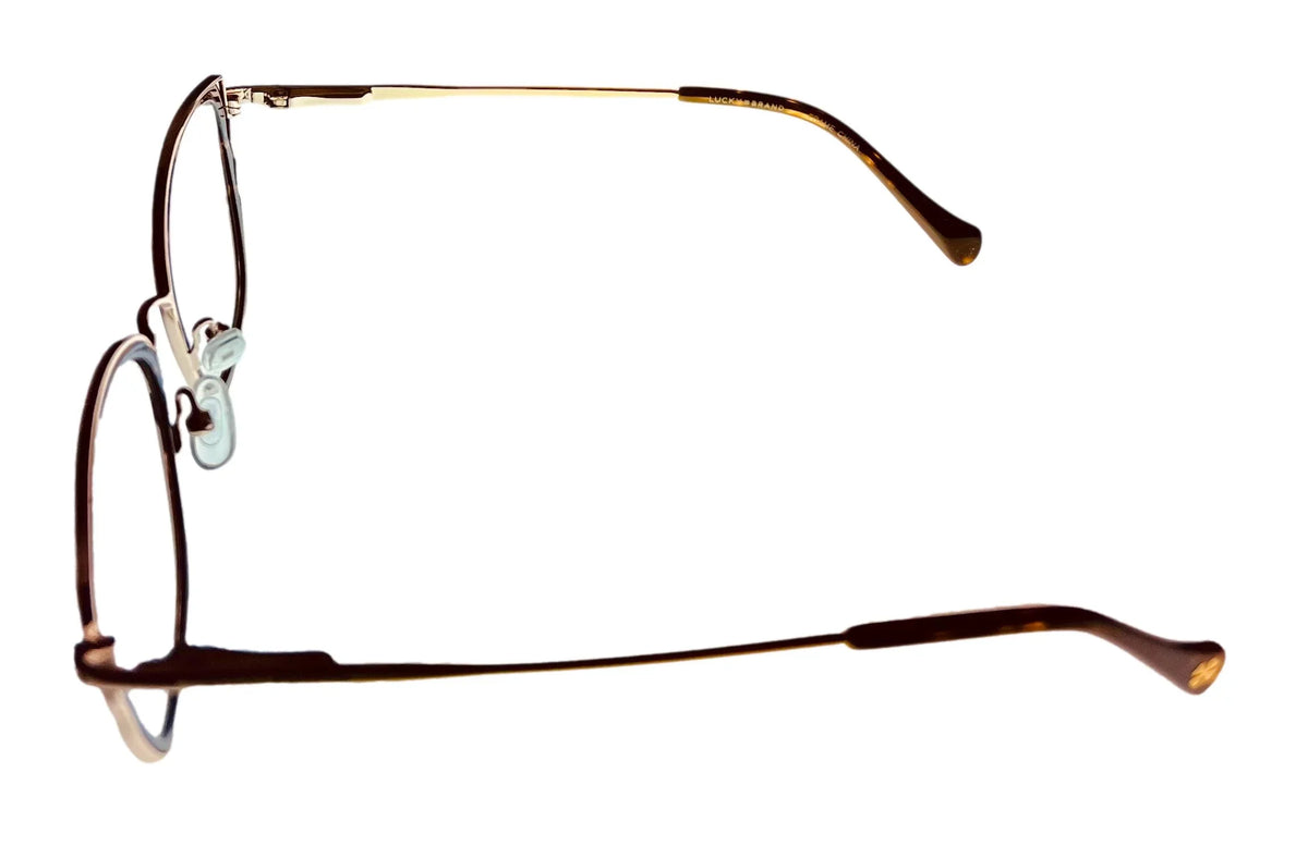 Eyeglass Brand D116. Lucky Gold Butterly Metal Tortoise 54mm Women's