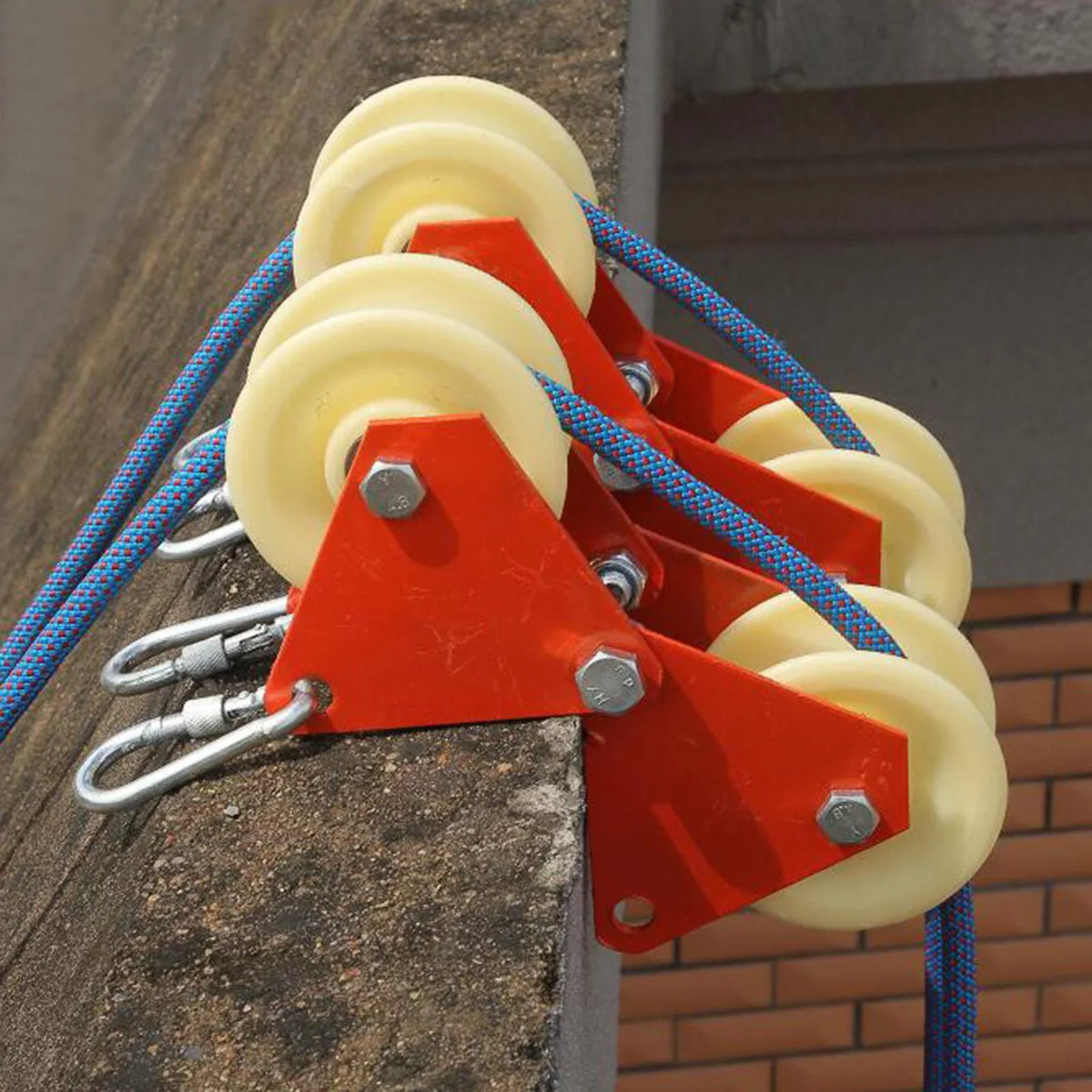 Wheels Rock Hiking Abseiling Double Climbing Wear-Resistant Mountaineering Descending Rope Outdoor Accessories