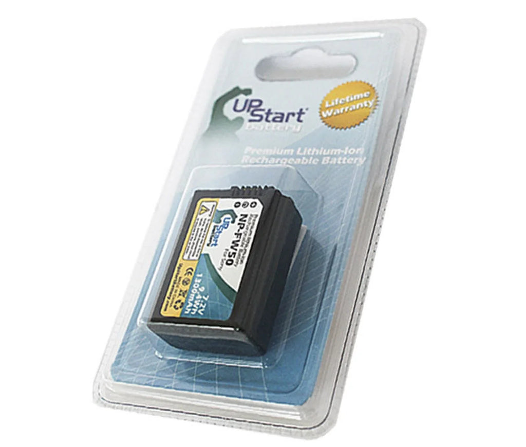 NP-FW50 - 7.2V, Digital Alpha for Replacement 2x Lithium-Ion) - Battery Camera (1300mAh, Pack Battery A3000