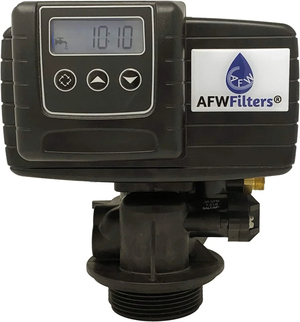 AFWFilters Resin, Home Connection, 64k MNPT Softener Tanks Whole 3/4" Foot with cubic Pro Mesh 2 Blue and Fine Plastic Iron Water