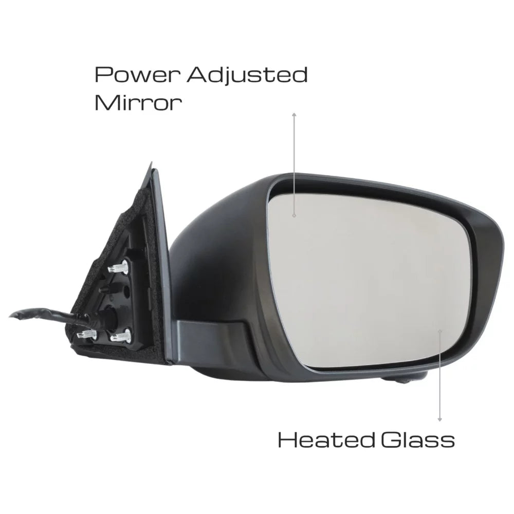 Fold Power select: 2014-2018 For ROGUE NISSAN Mirror Nissan 13Pin Side W/ Blinker S/SL/SV Camera 14-19 Passenger Fits Rogue