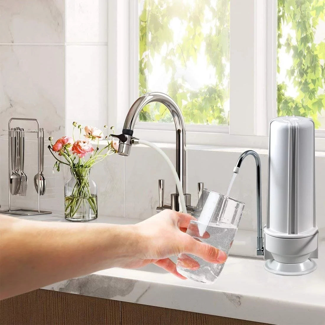 Stage Water System Filtration NU Aqua Countertop 1