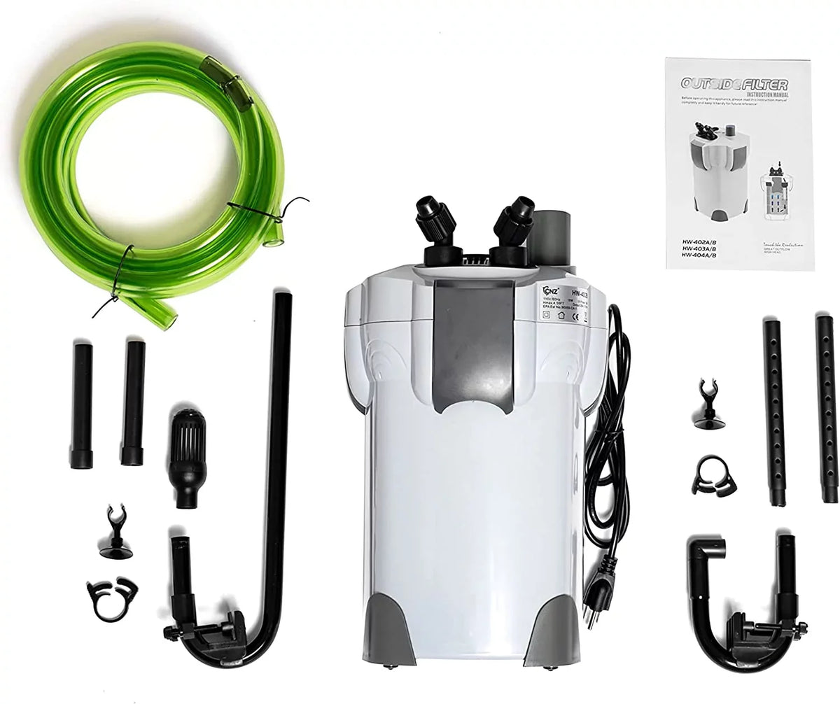 Filter with Built-in Canister CNZ Sterilizer 9w HW-402B 265GPH