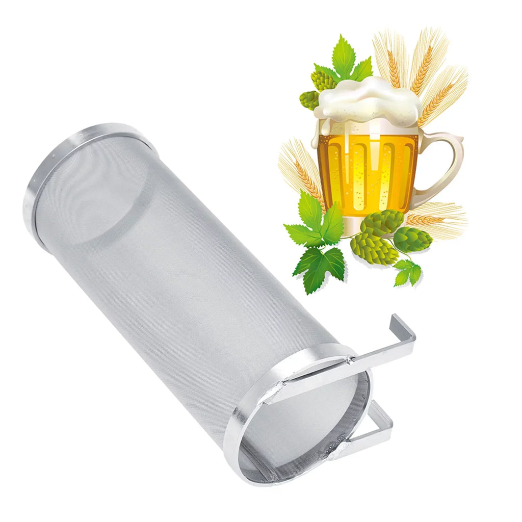 Mesh Micron Homemade Filter Filter,300 Beer 25.5cm) Hop Strainer 10 Stainless Brew : Regun (Size Steel Brew