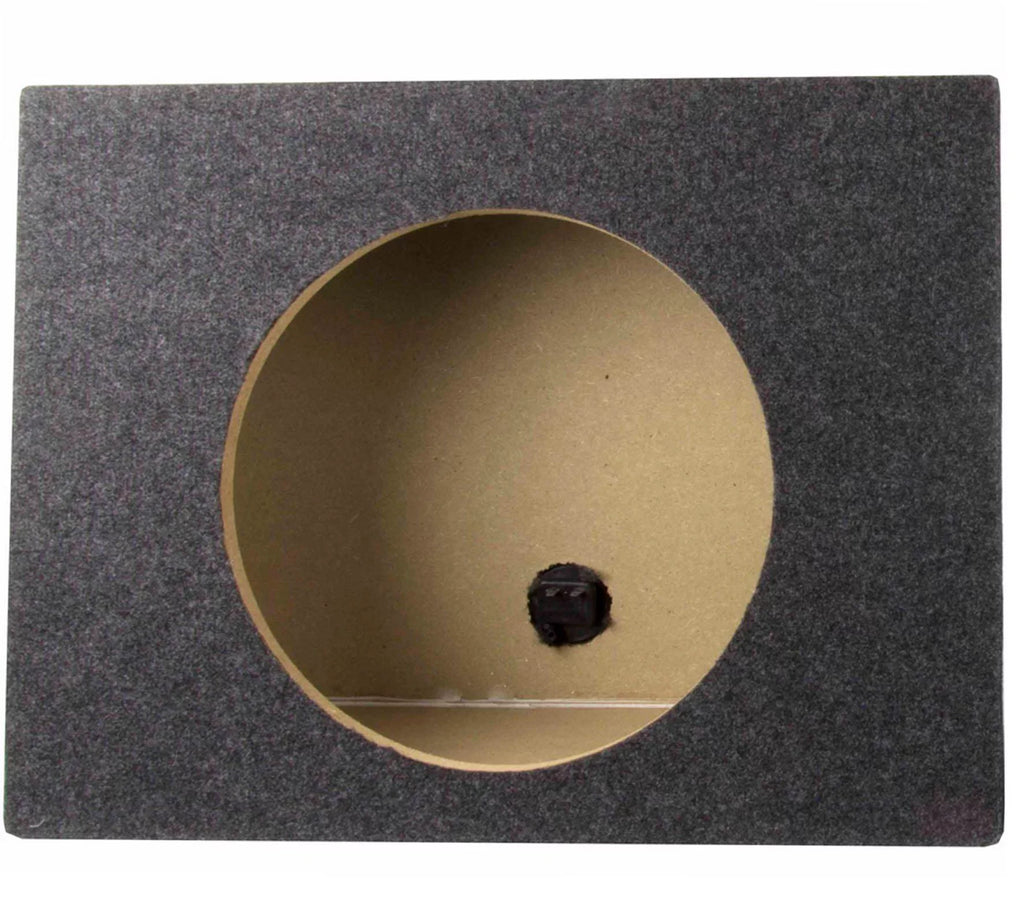 QTW10 Sub Audio Car Subwoofer Pack) Single QPower Sealed (2 Enclosures 10" Box
