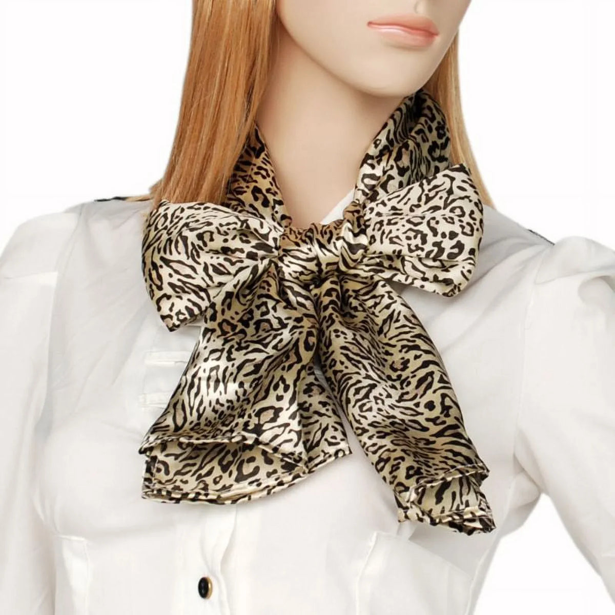 Zebra Fashion Soft & Exquisitely Silky Design Natural Leopard Scarf/Wrap/Shawl(Small) Blancho