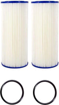 Plumber Of House Water WFC3001, R50-BBSA, GXWH40L With (Pack Compatible FXHSC, X W50PE, Whole 2) 10" R50-BB And 4.5" Filter, American FXHSC