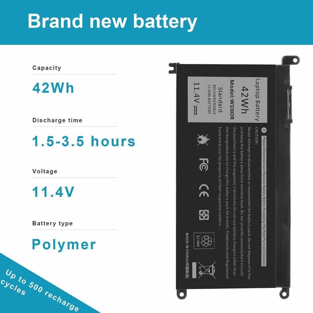 0FC92N 0WDX0R,FC92N Battery WDXOR WDX0R For