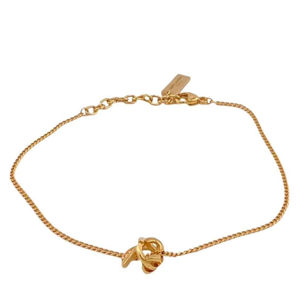 Pre-Owned wristband LAURENT Gold SAINT Women's YSL Z0006130 (Good)