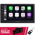 Media Backup Pioneer 6.8" Digital w/ Receiver & Amazon Camera DMH-W2700NEX New Alexa