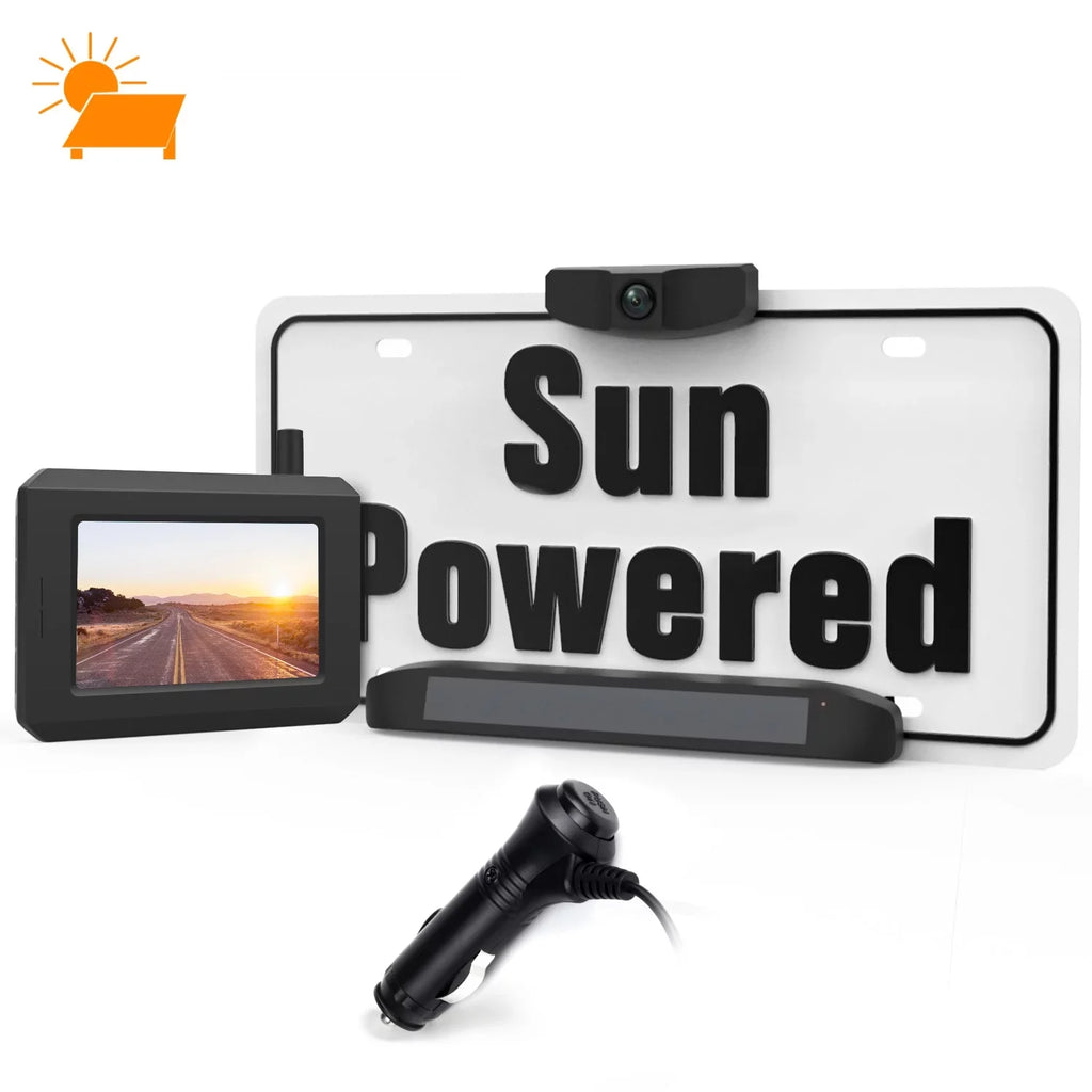 with Backup (SungoPro) Boscam Install Universal View Vehicle Rear Wireless Camera, Most Digital Wireless Camera No for Wiring Solar Bracket