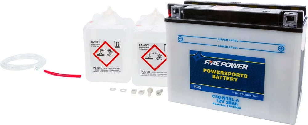 600 Formula Fire W/ACID 2000 Z Power C50-N18L-A Doo Compatible Ski Battery With