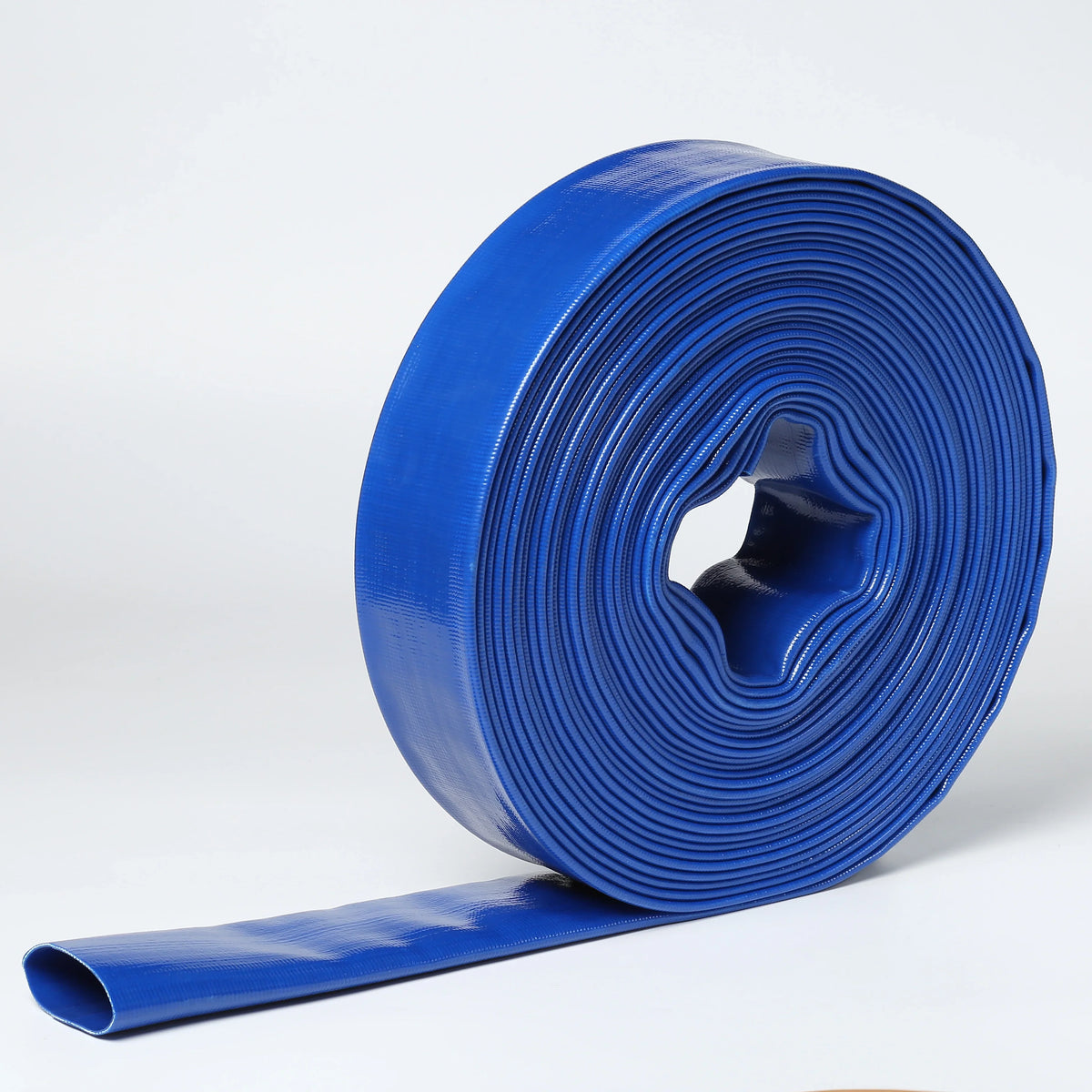 x (100) Discharge Hose Flat ft 1.5" and Duty PVC Lay In Pump 100 Dia Sump 1-1/2" Backwash Bar Heavy 4
