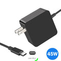 ASUS Acer Smart 45W HP Adapter USB-C Type-C Charger Laptop for Lenovo 5PC Phone