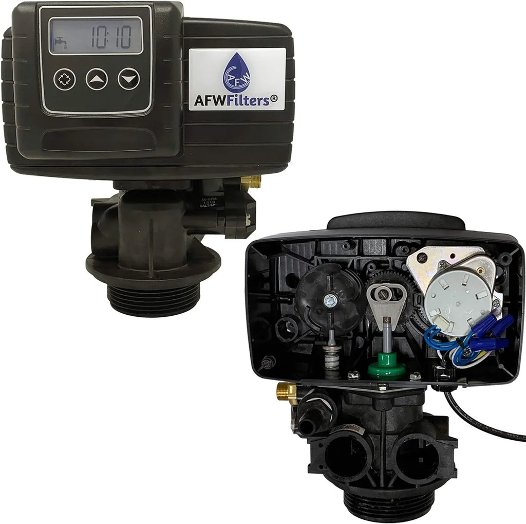 AFWFilters Resin, Home Connection, 64k MNPT Softener Tanks Whole 3/4" Foot with cubic Pro Mesh 2 Blue and Fine Plastic Iron Water
