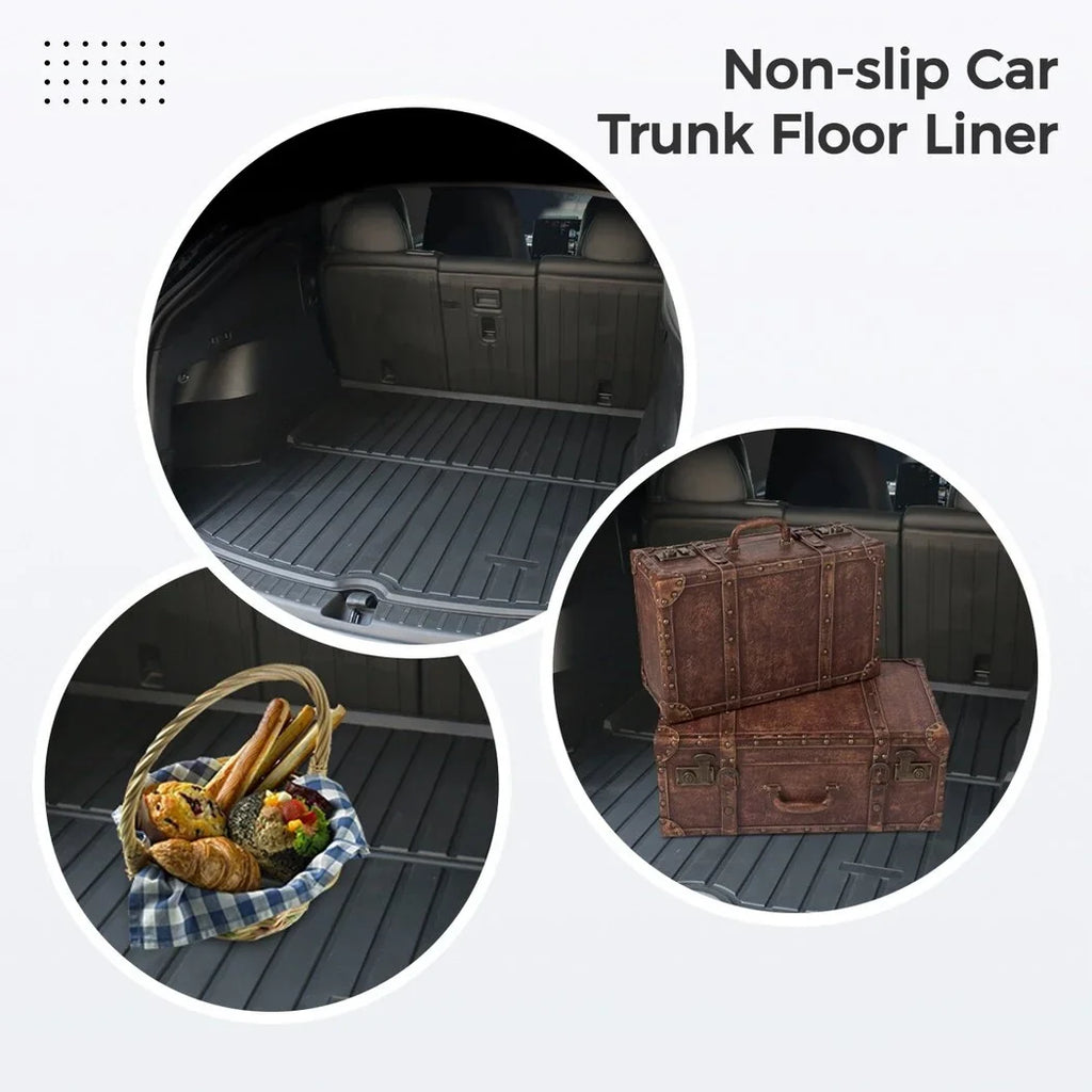 Seat Floor 2021 Tesla with 2020 Mat, Car Y, Floor Compatible Mats Model Car 3 Back Waterproof Weather 2022 and Trunk Non-slip Liner Trunk Rear Trunk Mats, All
