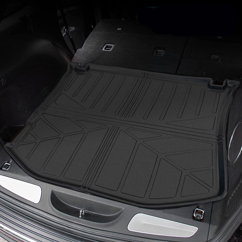 All Trunk Mat Cargo Rear Protector TPE Carpet Liner Rubber Cargo Custom Cherokee Jeep Black 2011-2022 Floor Car Fit Weather Grand