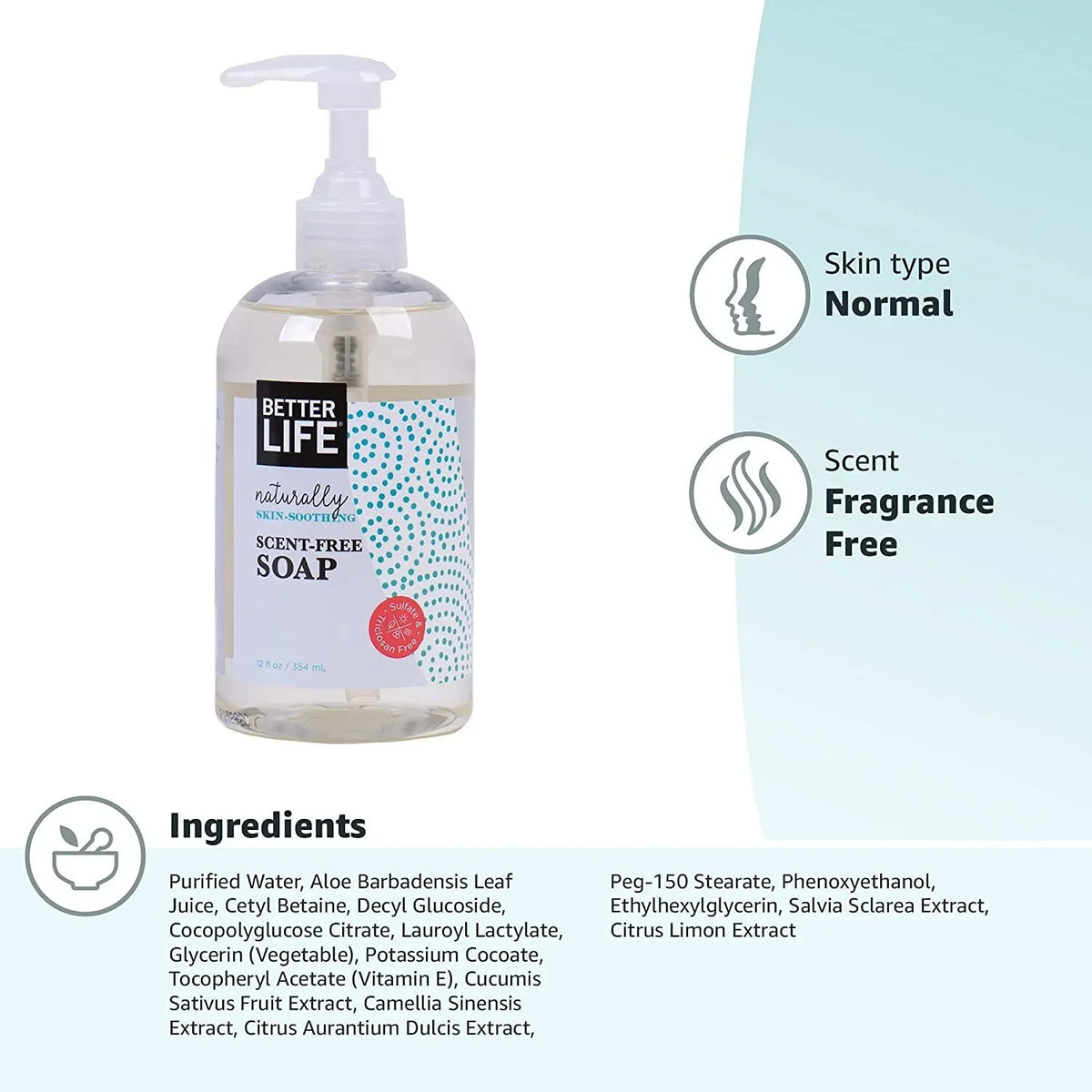 oz. Life FL Soap Hand Better 12 Unscented and Body - -