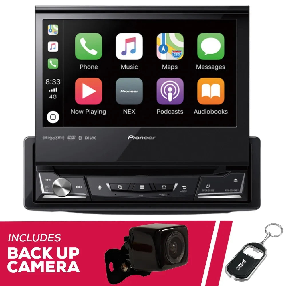 AVH-3500NEX New & Pioneer Receiver Multimedia DVD Backup 6.8" w/ Camera Bluetooth