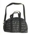 Victoria's Taffeta Pink duffle New Bag Quilted Duffle Secret Black