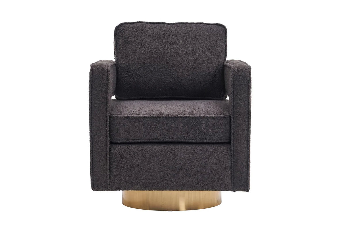 Nursery, Sofa Chair Swivel Living Arm Single Swivel jx Chair, Room,360 for Degree Office Leisure Club je Barrel Small Yone Chair for Bedroom, Hotel, Modern Accent