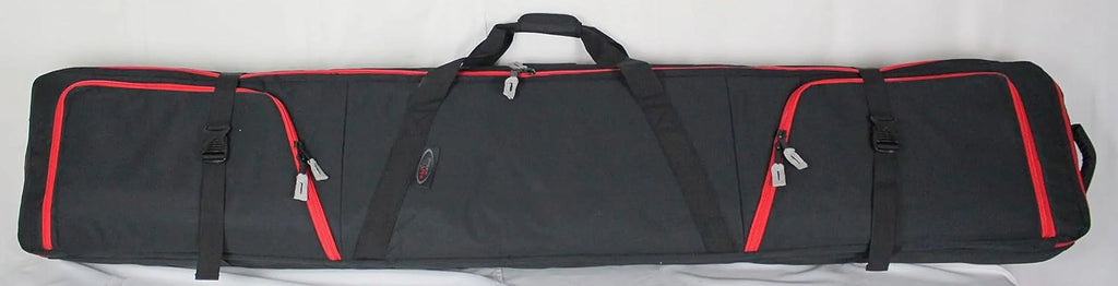 Wheels For Double To Oversized Two Boot Rolling With Travel, Pockets, Bag, Ski Bag External Load, Padded Double Air Ski Easy