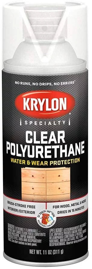 Clear Gloss Krylon Ounce 11 Polyurethane K07006007 Finish,
