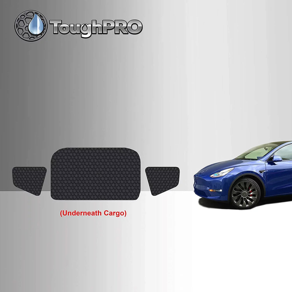 Model - Accessories Y Storage USA) (Made Mat - Duty in - Tesla - Cargo/Trunk with TOUGHPRO All Compatible - 2021 Weather Fit Heavy Custom