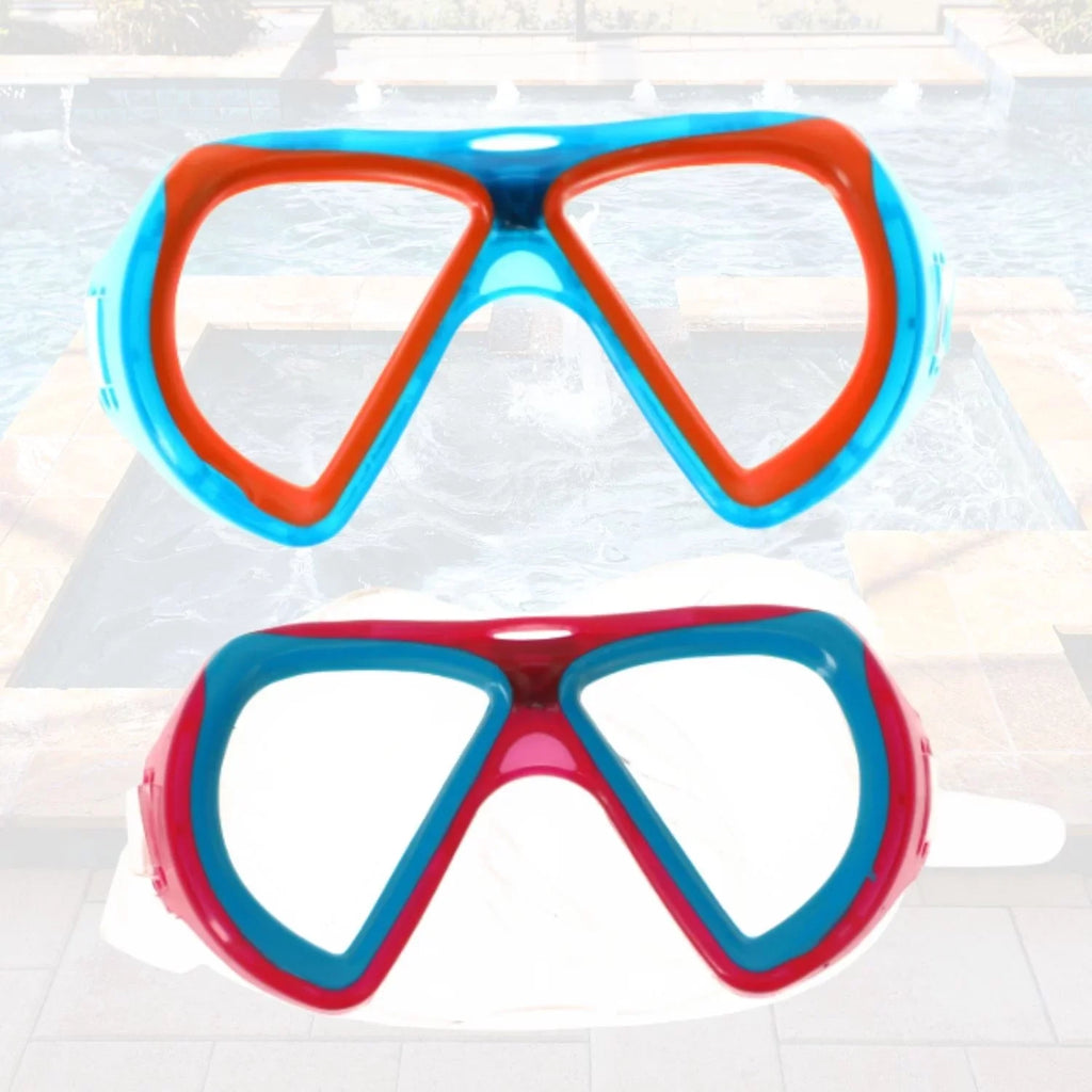 Eyes Outdoor Fun and Swim CUSTOM Pool & Kids Nose vary) (Color Masks UV Storage Carrier of Summer Safety Set 4 Goggles,