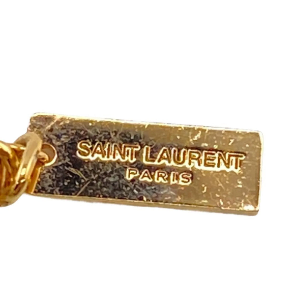 Pre-Owned wristband LAURENT Gold SAINT Women's YSL Z0006130 (Good)