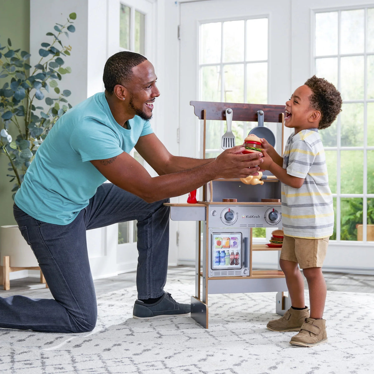 Accessories Grill Spin Food KidKraft with Kitchen Wooden Water-Reveal & & 21 & Play Reveal