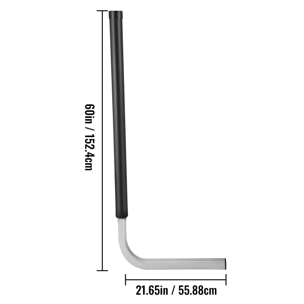 60", Steel with Tube Pair Mounting BENTISM Galvanized One Ski Complete Trailer Guide-on, Trailer Guide Included, Covers, ons, PVC Boat, Sailboat for Trailer or Post Boat Boat Accessories Fishing