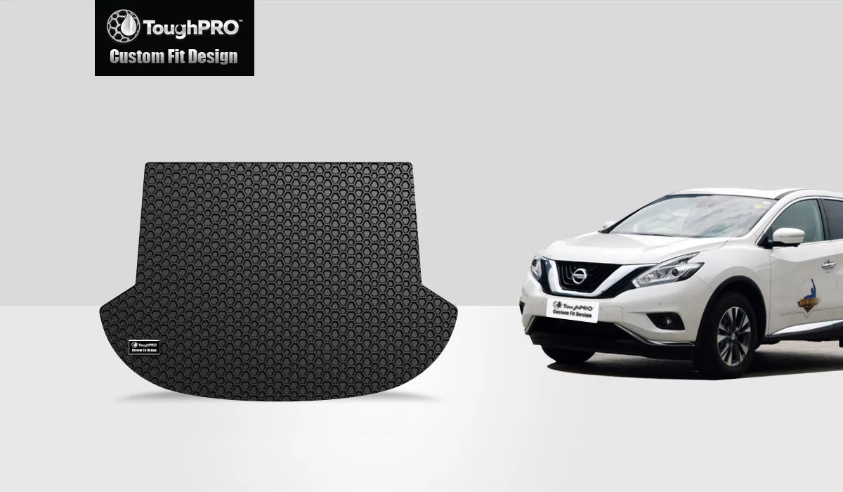 NISSAN Compatible Weather Black ToughPRO - Mat 2015 - USA) Duty in (Made - Rubber Murano with Cargo All - Heavy