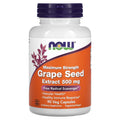 Grape Now Strength Veg by Capsules, 500 Seed Extract, mg, 90 Maximum