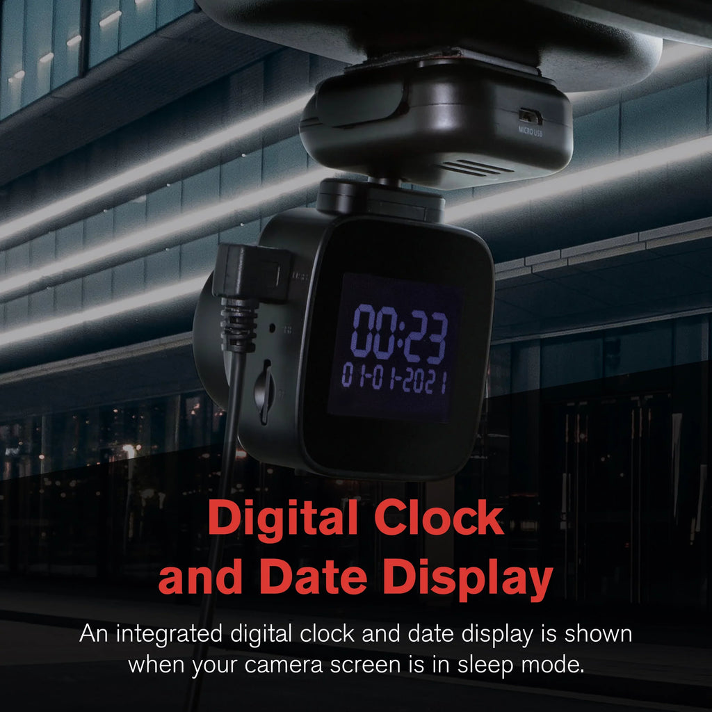 Recording Record 2.4" App, YADA Technology Angle Park Lense, with Wide with Mode, LCD 140 1080p and Screen, Loop G-Sensor Roadcam Degree