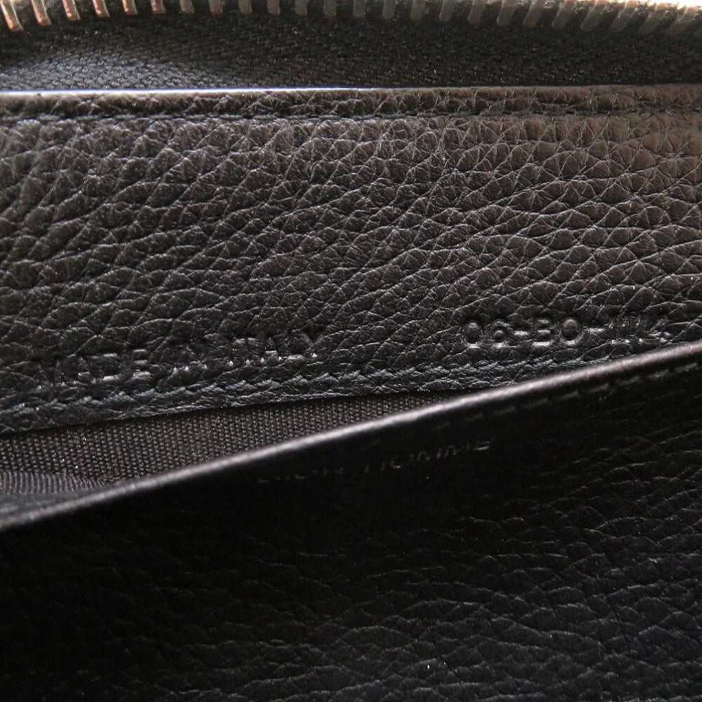 Coin Men's Round Dior Homme Leather Case Black Pre-Owned (Good)