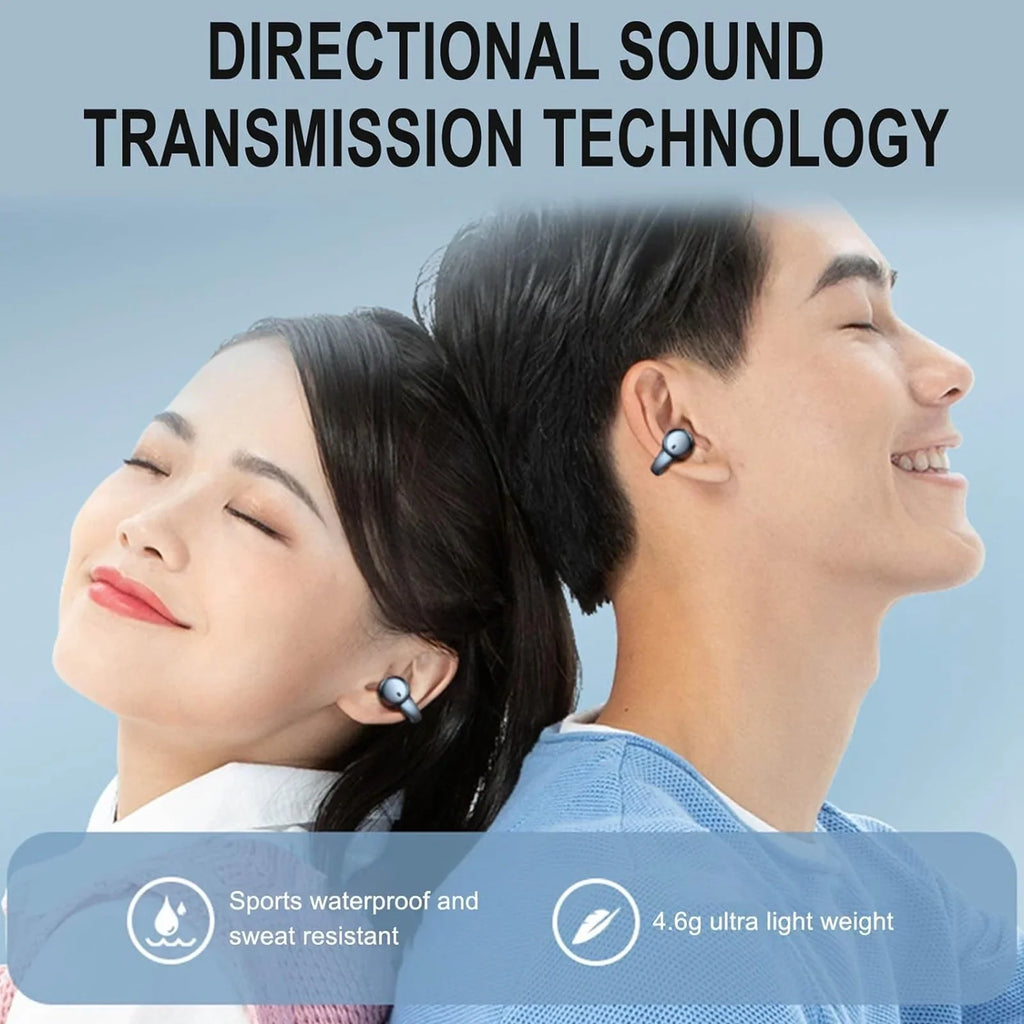 Ope Bone Open Earring Headphones Headphones Wireless Headphones Clip Sports Wireless Mini Running Earbud Ear Headphones ZiSUGP Conduction Running Headphones Sports On