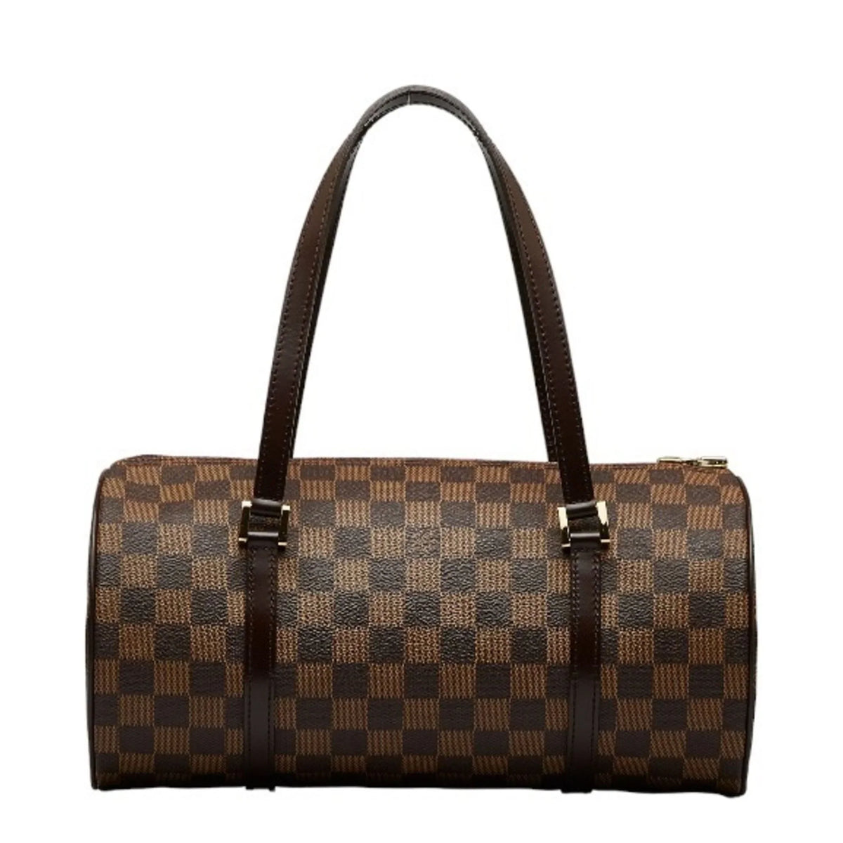 Pre-Owned Handbag N51303 Women's PVC Ebene (Good) Brown Damier Leather Papillon