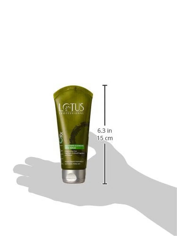 PHYTORx FACE acne Paraben Pigmentation CLEANSING WASH free PORE 80g control DEEP Lotus Professional Oil