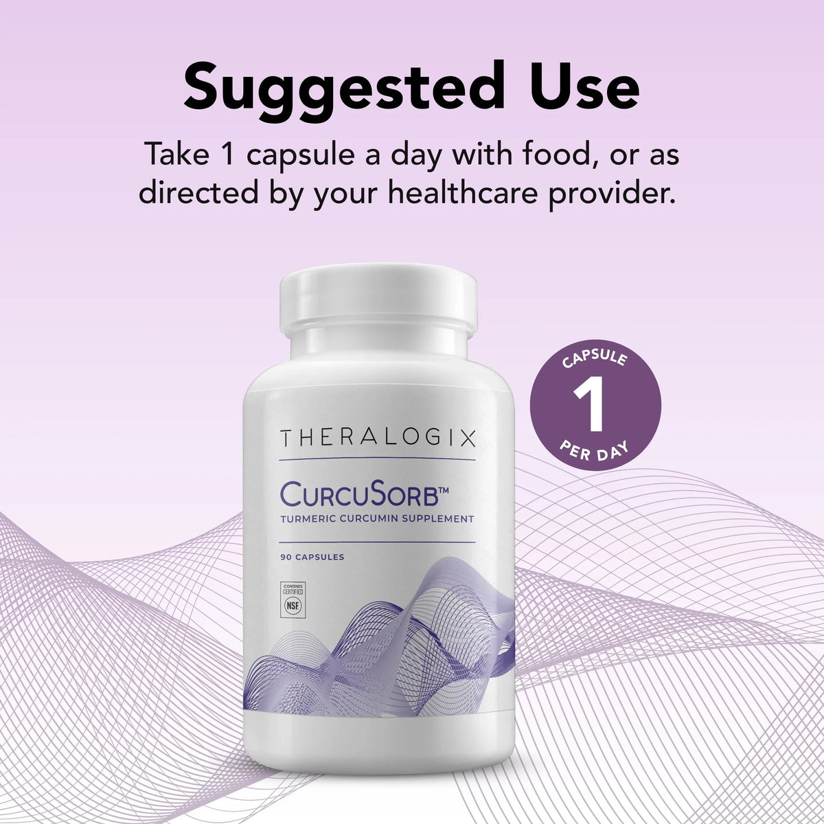 (90-Day Supplement High Theralogix CurcuSorb Curcumin Supply), Turmeric Complex Turmeric Absorption