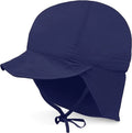 Wide Infant Pool Protection Sunhat Baby Adjustable Summer Toddler Flap Swim Hats Breathable Hat Brim UPF 50+ Beach Sun Play