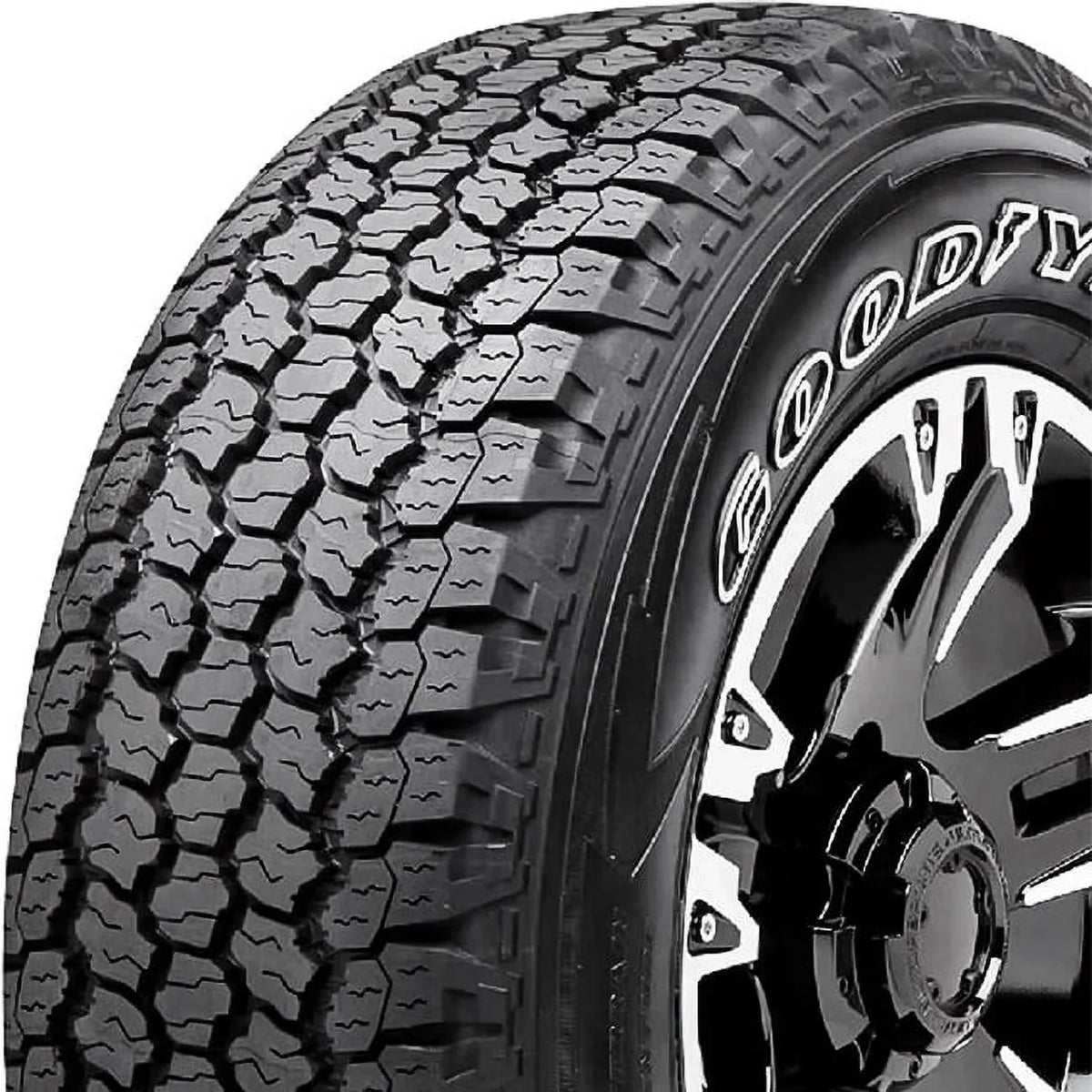 Truck Adventure Light with Wrangler Kevlar 275/65R18 Tire Terrain 116T All Goodyear All-Terrain