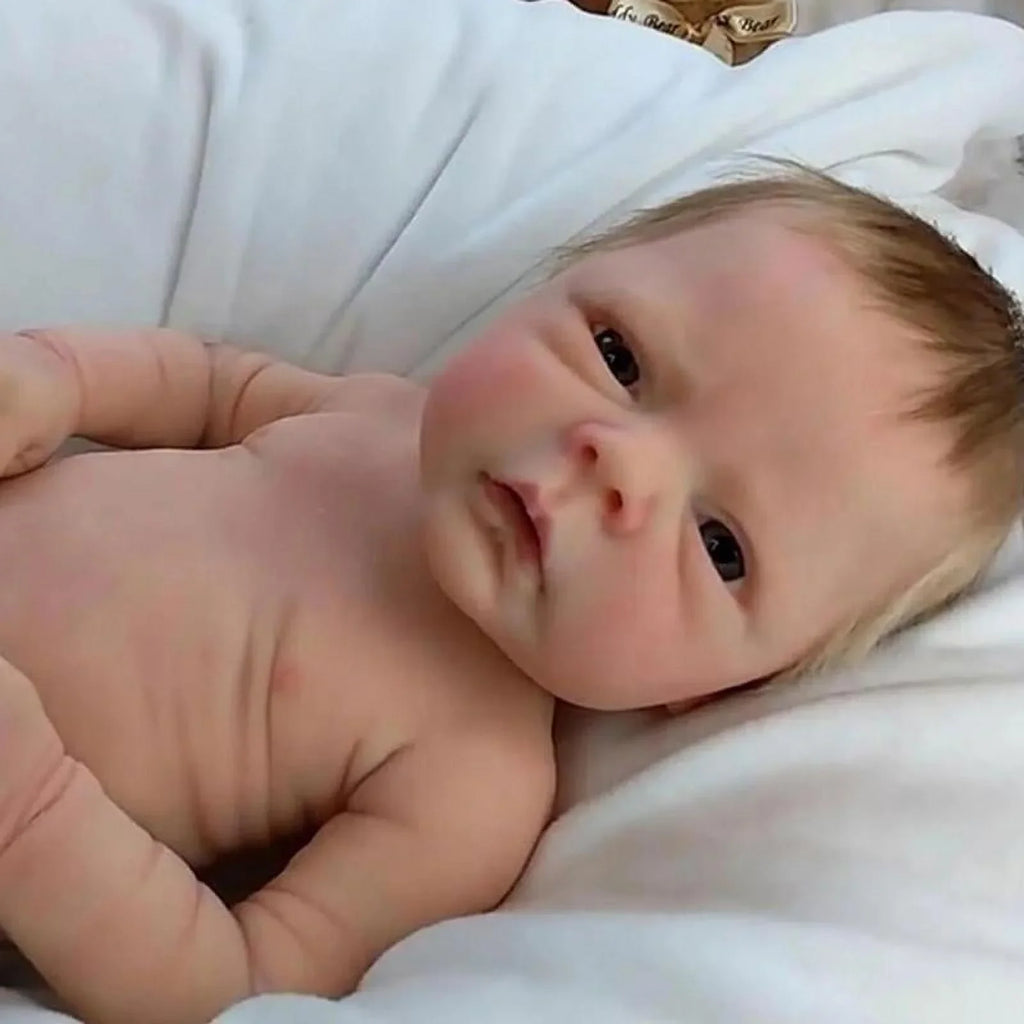 A1 Doll Doll Waterproof Lifelike Doll Silicone Handmade Christmas for Gifts with Visible Full Body Silicone Boys Kids Baby Girls Veins Reborn